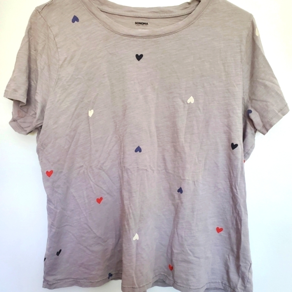 Sonoma Cream Everyday Tee Size M
